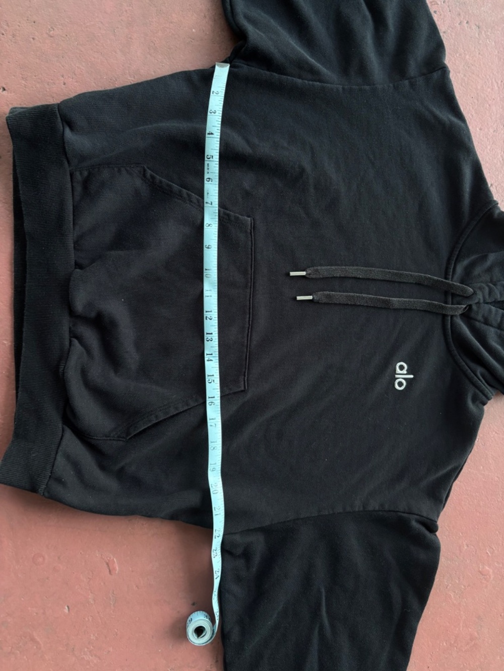 ALO Yoga Accolade Hoodie Small Black unisex - Picture 4 of 9
